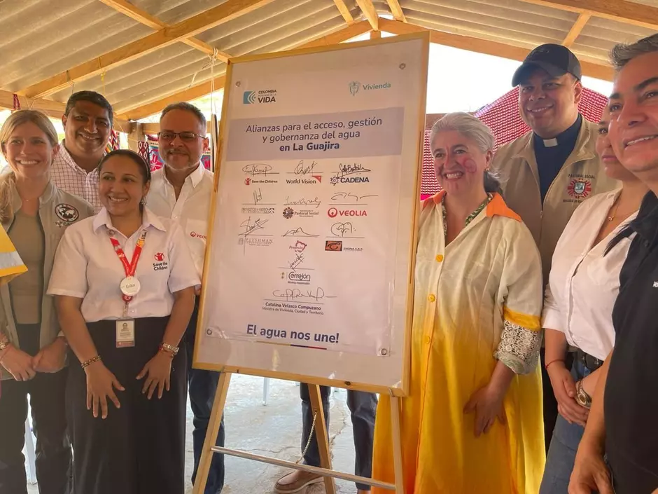 Suscripción compromiso Agua Norte de La Guajira